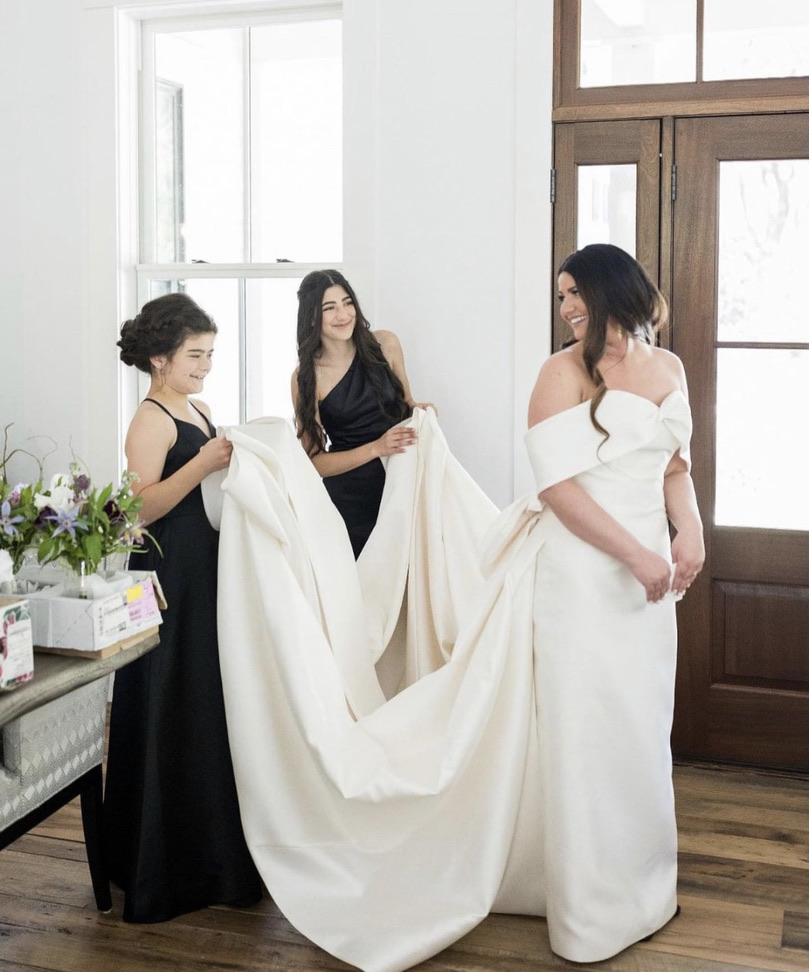 Custom made wedding dress thea gown wedding dress Guillermo Pharis Wedding Dress